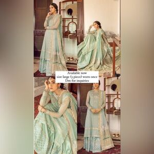 Faiza saqlain suit 3 piece